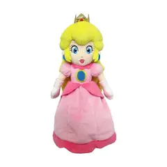 NINTENDO - Peluche Princesa Peach - Super Mario Bros pequeña 25 cm