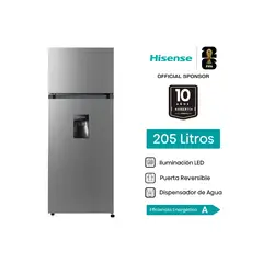HISENSE - Refrigeradora 205L Top mount Frost RD267