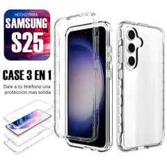 ASIA IMPORT - Case Triple es 3 en 1 Para Samsung S25