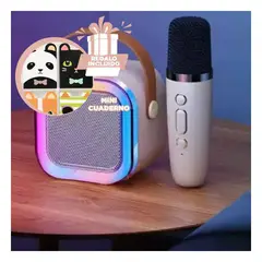 GENERICO - Parlante con Micro Inalambrico en Beige Y+Regalo Agendita