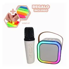 GENERICO - Altavoz para Amenizar Fiestas en Beige Y+Post-it Adhesivos