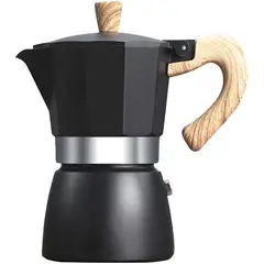 GENERICO - Cafetera vintage negro 9 tazas