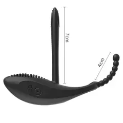 GENERICO - ANILLOS PARA PENE Y TESTICULO CON VIBRACION RECARGABLE