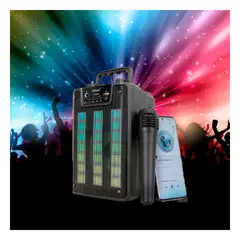 GENERICO - Pack4 Altavoz con Conexion Bluetooth y Radio FM de 4pulg