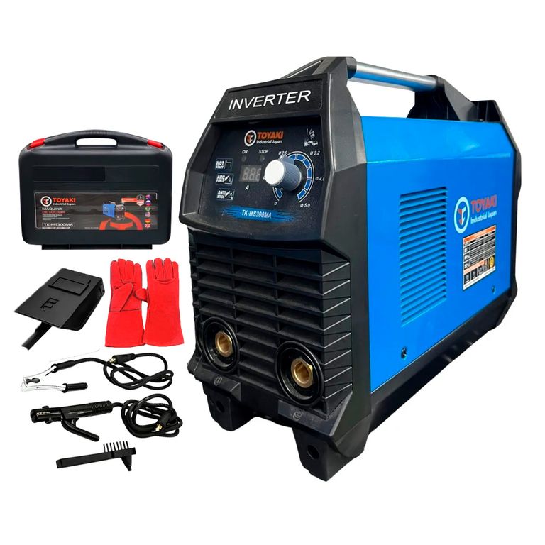 Soldadora Inversora 300A + Maletín