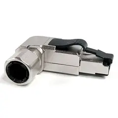 SATRA - 103040002 PLUG CONECTOR RJ45 90° CAT6A Blindado