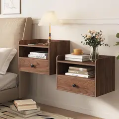 STARHOME - Pack Velador Moderno Flotante Noxio Caramelo Dos unidades