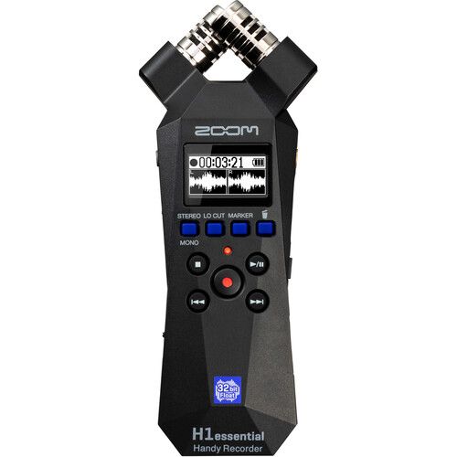 H1essential Grabadora estéreo práctica con flotador de 32 bits