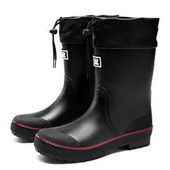 BLWOENS - Botas para lluvia Hombre - Rojo
