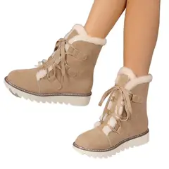 BLWOENS - Botas de invierno Mujer - Beige