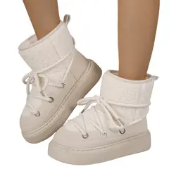 BLWOENS - Botas de invierno Mujer - Beige