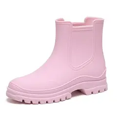 BLWOENS - Botas para lluvia Mujer - Rosado