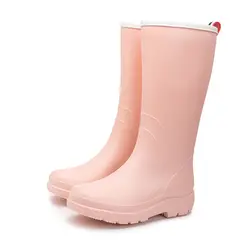 BLWOENS - Botas para lluvia Mujer - Rosado