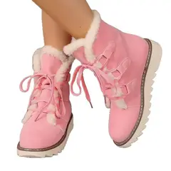 BLWOENS - Botas de invierno Mujer - Rosado