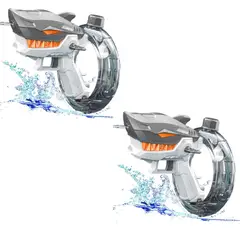 OVOTOUMI - Set 2 Pitola de agua electrica LED de alta velocidad Negro