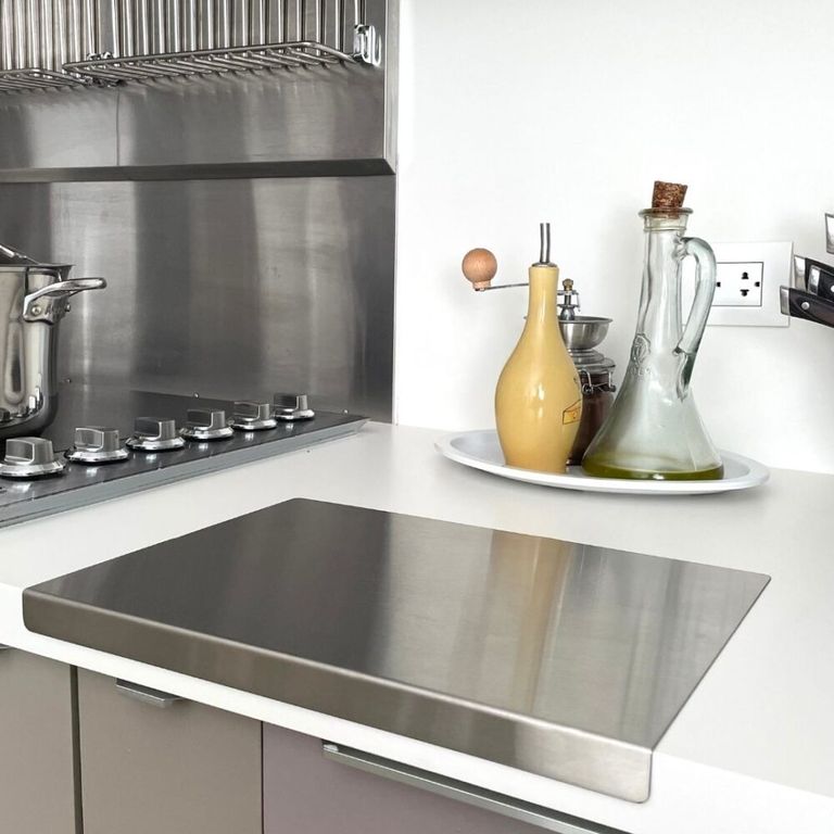 Tabla de picar en Acero inoxidable 400x275x250mm