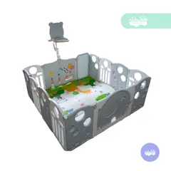 BABY - CERCO ELEFANTE DE BEBE COLOR PLOMO