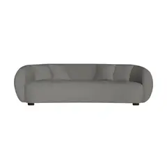 BH BARAKA HOME PREMIUM - Sofá Premium Livorno - Gris Oscuro