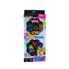 GENERICO - Pack2 Set de Cuentas para Hacer Bonitos Collares Multicolor