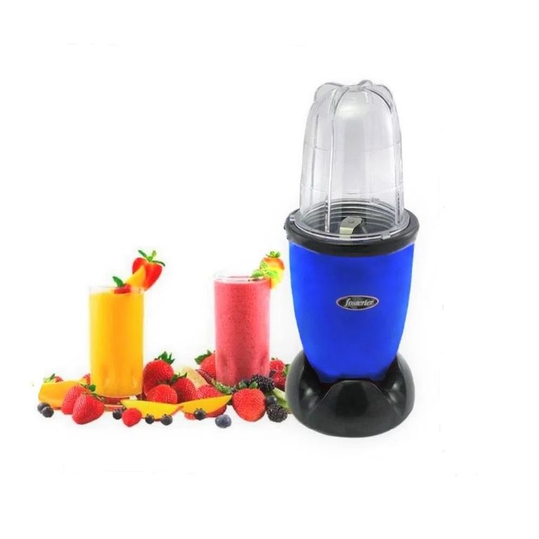 Licuadora Extractor Mr magic 21 piezas 700 watts AZUL 3 en 1