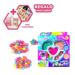 GENERICO - Pack12 Caja de Cuentas para Collares Y+Regalo Agendita