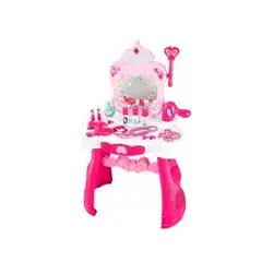 GENERICO - Tocador Pequeño para Niñas Moderno en Color Rosado