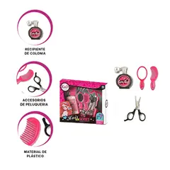 GENERICO - Pack2 Kit de Belleza para Infantes Rosado Y+Ligas de Regalo