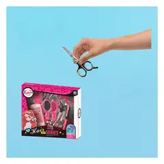 GENERICO - Pack4 Kit con Accesorios de Belleza Rosado Y+Regalo Agendita