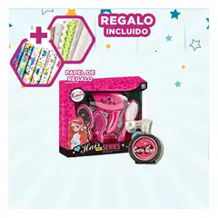 GENERICO - Pack12 Kit de Belleza para Infantes Rosado Y+Papel de Regalo