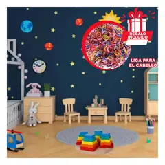 GENERICO - Pack12 Juego Bueno y Practico Multicolor Y+Ligas de Regalo