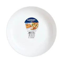 LUMINARC - PLATO BAJO 25 CM FRIENDS TIME WHITE