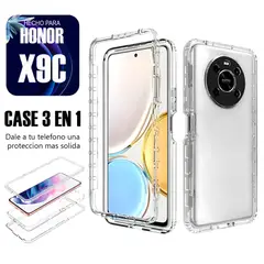 ASIA IMPORT - Case Triple es 3 en 1 Para Honor X9C