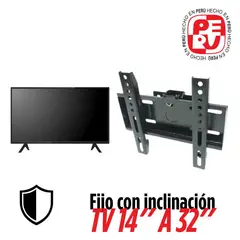 IMSARACKS - Rack fijo TV 14″ a 32″ con inclinación