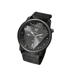GENERICO - Reloj de Cuarzo Elegante Unisex Números Romanos Negro