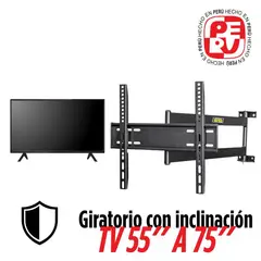 IMSARACKS - RACK ARTICULADO TV 55 A 75 CON INCLINACION