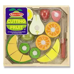 MELISSA & DOUG - Frutas para cortar de madera