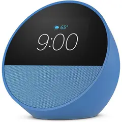 AMAZON - Alexa Echo Spot Parlante Smart con Reloj - Azul Marino