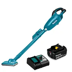 MAKITA - Aspiradora 18V LXT 650ml DCL181FZ +Kit de bateria 3Ah y carga