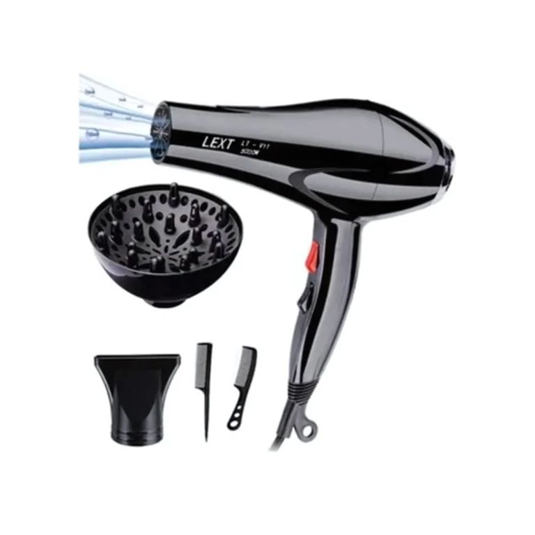 Secador Para Cabello 5000 Watts con Difusor y Peine