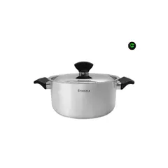 FINEZZA - Juego de ollas de acero inoxidable FZ-1042TS-IN 6 PZAS