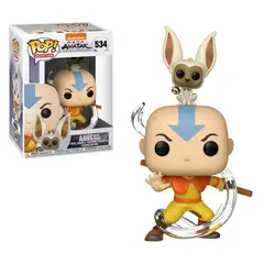 FUNKO - Pop Avatar la Leyenda de Aang - Aang con Momo 534