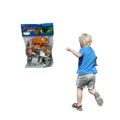 GENERICO - Pack2 Animales Juguete y Diversion Granja JU29374 Y+Papel de