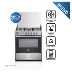 INDURAMA - Cocina Cantabria 5 Hornillas Croma