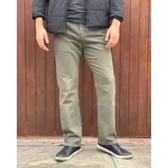 ALDO'S SINCE 1986 - JEAN VERDE TRIPLE COSTURA CLÁSICO RÍGIDO ALDOS