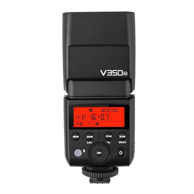 Flash V350N Speedlite TTL con Batería Recargable para Nikon