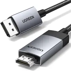UGREEN - CABLE DISPLAY PORT A HDMI 4K 60HZ 3 METROS