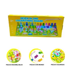 GENERICO - Pack2 Montesori para Niños de Madera Y+Regalo Agendita