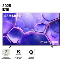 SAMSUNG - Televisor 75" Smart Crystal UHD 4K 75U8000FG 2025