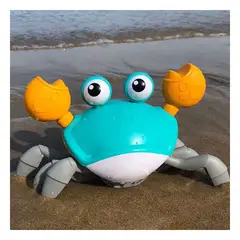 GENERICO - Pack6 Crustaceo Cargable en Celeste Y+Papel de Regalo