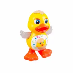 GENERICO - Pack2 Juguete Pato Musical Luces Interactivo con Pilas Duck